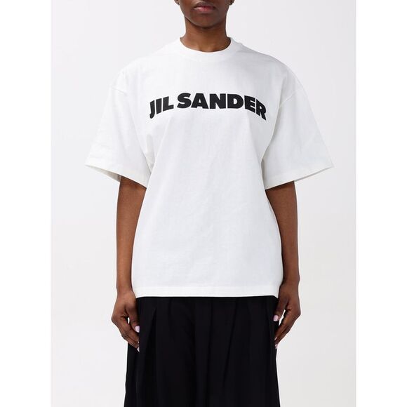 Jil Sander T-Shirt Woman Yellow Cream